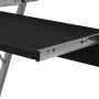 Compact Computer Desk with Black Keyboard Tray by vidaXL, Desks - Ref: Foro24-20051, Price: 55,81 €, Discount: %