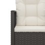 Garden armchair with black synthetic rattan cushion by vidaXL, Garden chairs - Ref: Foro24-362322, Price: 73,76 €, Discount: %