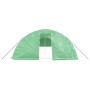 Greenhouse with green steel structure 80 m² 16x5x2.3 m by vidaXL, Greenhouses - Ref: Foro24-3188089, Price: 810,08 €, Discoun...