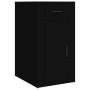 Schreibtisch mit schwarzem Sperrholzschrank von vidaXL, Schreibtische - Ref: Foro24-3185432, Preis: 172,63 €, Rabatt: %