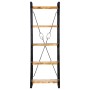 5-tier solid mango wood shelf 60x30x180 cm by vidaXL, Bookcases and shelves - Ref: Foro24-286582, Price: 182,77 €, Discount: %