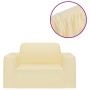 Elastic cover for cream polyester jersey armchair by vidaXL, Covers - Ref: Foro24-332944, Price: 24,79 €, Discount: %