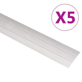 Floor profiles 5 units gold aluminum 134 cm by vidaXL, Stairs - Ref: Foro24-146813, Price: 21,34 €, Discount: %