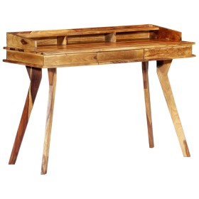 Escritorio de madera maciza de sheesham 115x50x85 cm de vidaXL, Escritorios - Ref: Foro24-248001, Precio: 236,74 €, Descuento: %