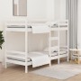 Solid pine wood bunk bed 90x200 cm by vidaXL, Beds and slatted bases - Ref: Foro24-3139830, Price: 273,24 €, Discount: %