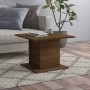 Oak brown engineered wood coffee table 55.5x55.5x40 cm by vidaXL, Coffee table - Ref: Foro24-813097, Price: 31,05 €, Discount: %