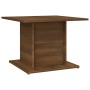 Mesa de centro madera ingeniería marrón roble 55,5x55,5x40 cm de vidaXL, Mesas de centro - Ref: Foro24-813097, Precio: 31,99 ...