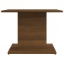 Mesa de centro madera ingeniería marrón roble 55,5x55,5x40 cm de vidaXL, Mesas de centro - Ref: Foro24-813097, Precio: 31,99 ...