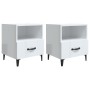 Nightstands 2 pcs glossy white plywood by vidaXL, Nightstands - Ref: Foro24-812037, Price: 65,13 €, Discount: %