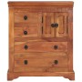 Aparador de madera maciza de acacia 62x30x75 cm de vidaXL, Aparadores - Ref: Foro24-248004, Precio: 267,65 €, Descuento: %