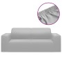 Funda elástica para sillón de 2 plazas poliéster jersey gris de vidaXL, Fundas - Ref: Foro24-332941, Precio: 26,72 €, Descuen...