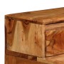 Mesa de escritorio con cajones de madera maciza 88x50x90 cm de vidaXL, Escritorios - Ref: Foro24-244959, Precio: 280,51 €, De...