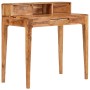 Mesa de escritorio con cajones de madera maciza 88x50x90 cm de vidaXL, Escritorios - Ref: Foro24-244959, Precio: 280,51 €, De...