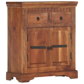 Solid acacia wood sideboard 63x30x75 cm by vidaXL, Sideboards - Ref: Foro24-248005, Price: 263,99 €, Discount: %