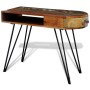 Recycled solid wood desk with iron legs by vidaXL, Desks - Ref: Foro24-241641, Price: 163,08 €, Discount: %