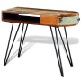 Recycled solid wood desk with iron legs by vidaXL, Desks - Ref: Foro24-241641, Price: 163,08 €, Discount: %