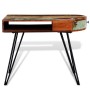 Recycled solid wood desk with iron legs by vidaXL, Desks - Ref: Foro24-241641, Price: 163,08 €, Discount: %