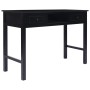 Black wooden desk 110x45x76 cm by vidaXL, Desks - Ref: Foro24-284158, Price: 137,30 €, Discount: %