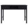 Black wooden desk 110x45x76 cm by vidaXL, Desks - Ref: Foro24-284158, Price: 137,30 €, Discount: %