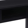 Black wooden desk 110x45x76 cm by vidaXL, Desks - Ref: Foro24-284158, Price: 137,30 €, Discount: %