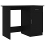 Black plywood desk 100x50x76 cm by vidaXL, Desks - Ref: Foro24-801081, Price: 85,70 €, Discount: %