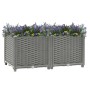 Blumenbeet aus Polypropylen 80x40x38 cm von vidaXL, Töpfe und Pflanzgefäße - Ref: Foro24-153294, Preis: 49,99 €, Rabatt: %