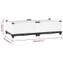 Arriate polipropileno 80x40x23 cm de vidaXL, Maceteros y jardineras - Ref: Foro24-153305, Precio: 31,88 €, Descuento: %