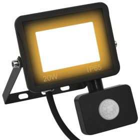 LED spotlight with sensor 20 W warm white by vidaXL, Spotlights and reflectors - Ref: Foro24-149624, Price: 16,36 €, Discount: %