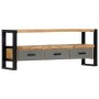 Solid mango wood TV cabinet 130x30x50 cm by vidaXL, TV Furniture - Ref: Foro24-248012, Price: 249,09 €, Discount: %