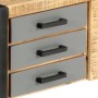 Solid mango wood TV cabinet 120x30x40 cm by vidaXL, TV Furniture - Ref: Foro24-248014, Price: 151,99 €, Discount: %