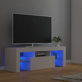 TV cabinet with white LED lights 120x35x40 cm by vidaXL, TV Furniture - Ref: Foro24-804346, Price: 69,02 €, Discount: %