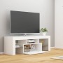 Mueble para TV con luces LED blanco 120x35x40 cm de vidaXL, Muebles TV - Ref: Foro24-804346, Precio: 74,26 €, Descuento: %