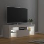 Mueble para TV con luces LED blanco 120x35x40 cm de vidaXL, Muebles TV - Ref: Foro24-804346, Precio: 74,26 €, Descuento: %