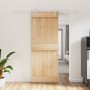 Puerta corredera con herrajes madera maciza de pino 80x210 cm de vidaXL, Puertas - Ref: Foro24-3203027, Precio: 171,52 €, Des...