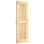 Puerta corredera con herrajes madera maciza de pino 70x210 cm de vidaXL, Puertas - Ref: Foro24-3203032, Precio: 190,49 €, Des...