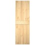 Puerta corredera con herrajes madera maciza de pino 70x210 cm de vidaXL, Puertas - Ref: Foro24-3203032, Precio: 190,49 €, Des...