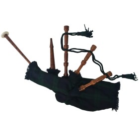 Scottish bagpipe for children Highland Royal Steward black by vidaXL, Bagpipes - Ref: Foro24-70058, Price: 37,12 €, Discount: %