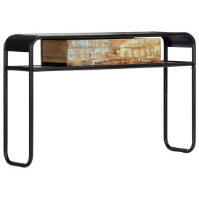 Mesa consola de madera maciza reciclada 118x30x75 cm de vidaXL, Mesas auxiliares - Ref: Foro24-248103, Precio: 119,73 €, Desc...