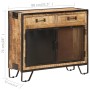 Solid raw mango wood sideboard 80x31x71 cm by vidaXL, Sideboards - Ref: Foro24-285893, Price: 248,36 €, Discount: %