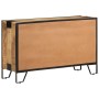 Aparador de madera maciza de mango en bruto 100x31x60 cm de vidaXL, Aparadores - Ref: Foro24-285894, Precio: 280,12 €, Descue...