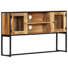 Recycled solid wood TV cabinet 120x30x75 cm by vidaXL, TV Furniture - Ref: Foro24-248105, Price: 165,99 €, Discount: %