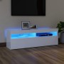 TV cabinet with white LED lights 120x35x40 cm by vidaXL, TV Furniture - Ref: Foro24-804373, Price: 87,34 €, Discount: %