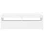 TV cabinet with white LED lights 120x35x40 cm by vidaXL, TV Furniture - Ref: Foro24-804373, Price: 87,34 €, Discount: %