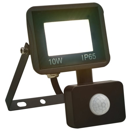 Foco LED con sensor 10 W blanco frío de vidaXL, Focos y reflectores - Ref: Foro24-149628, Precio: 13,81 €, Descuento: %