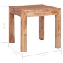 Mesa de centro de madera maciza reciclada 53x50x50 cm de vidaXL, Mesas de centro - Ref: Foro24-283920, Precio: 83,99 €, Descu...