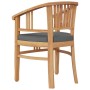 5-piece solid teak wood garden dining set by vidaXL, Garden sets - Ref: Foro24-3155758, Price: 633,56 €, Discount: %