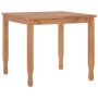 5-piece solid teak wood garden dining set by vidaXL, Garden sets - Ref: Foro24-3155758, Price: 633,56 €, Discount: %