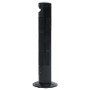 Tower fan with remote control and timer Φ24x80 cm black by vidaXL, Standing and table fans - Ref: Foro24-51548, Price: 61,95 ...