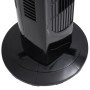 Tower fan with remote control and timer Φ24x80 cm black by vidaXL, Standing and table fans - Ref: Foro24-51548, Price: 61,95 ...