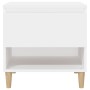 Mesita de noche madera contrachapada blanco 50x46x50 cm de vidaXL, Mesitas de noche - Ref: Foro24-819532, Precio: 49,68 €, De...